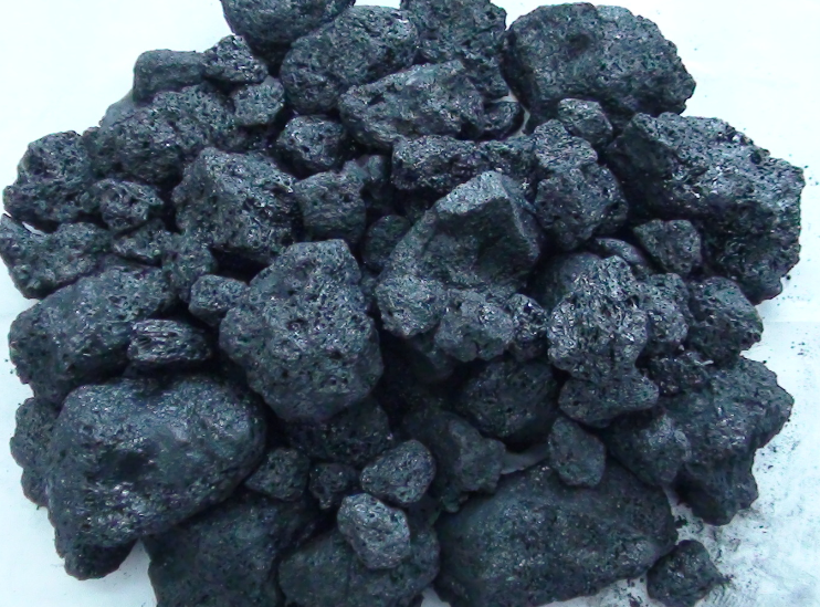 Carbon products production process and raw materials